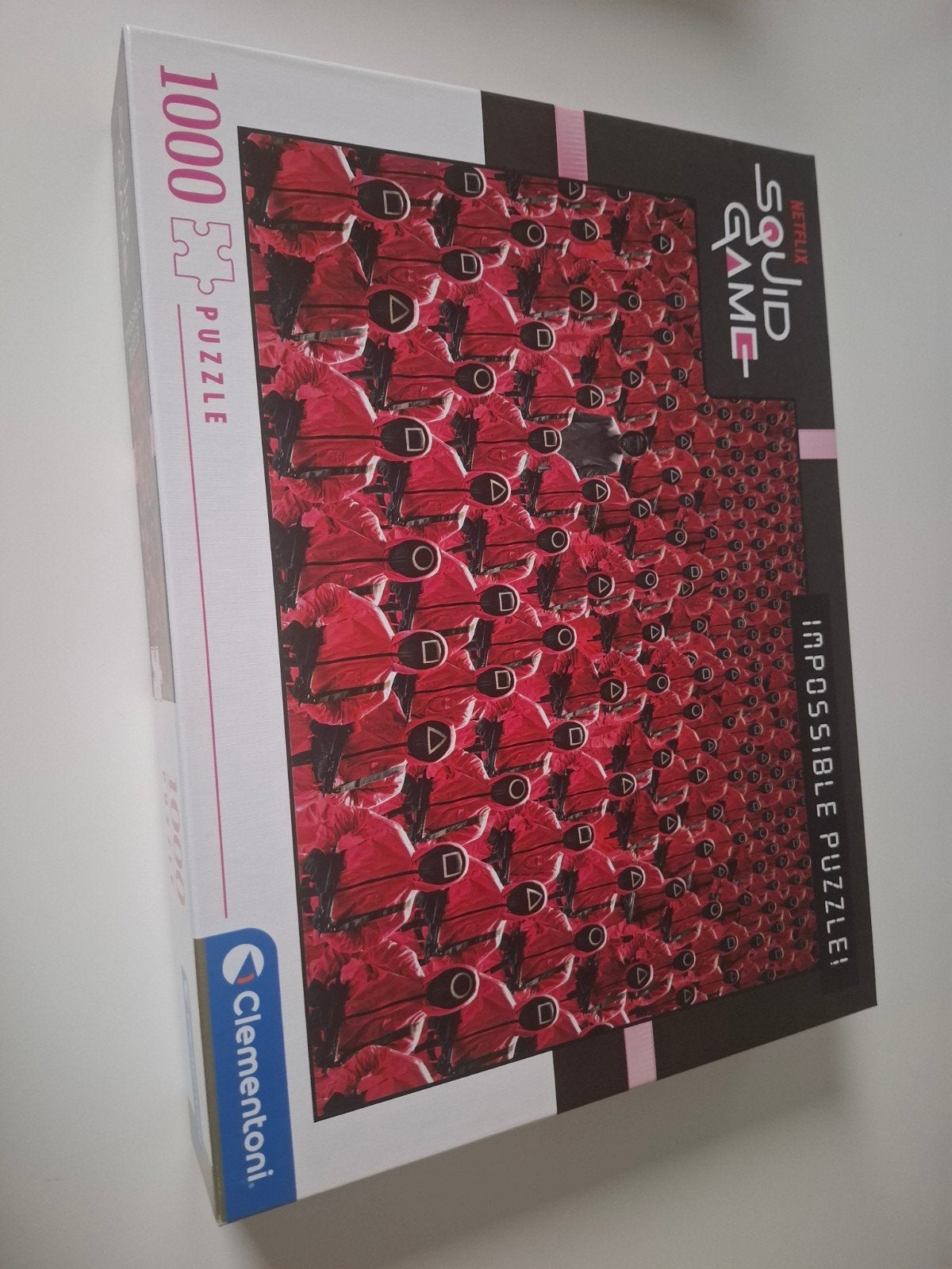 Clementoni Puzzels: Squid Game, Spider-Man & Trappenhal, Ophalen of Verzenden, 500 t/m 1500 stukjes, Zo goed als nieuw, Legpuzzel