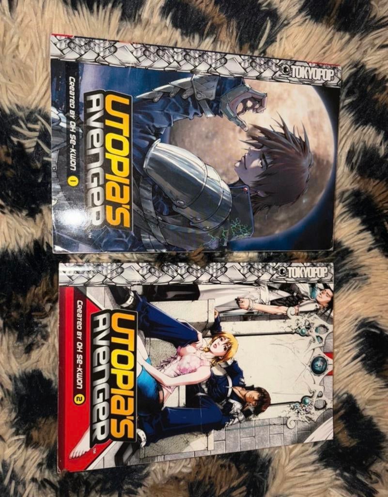 Utopias Avenger Manga - vol 1 en 2 (Out of Print), Meerdere stripboeken, Ophalen of Verzenden, Gelezen