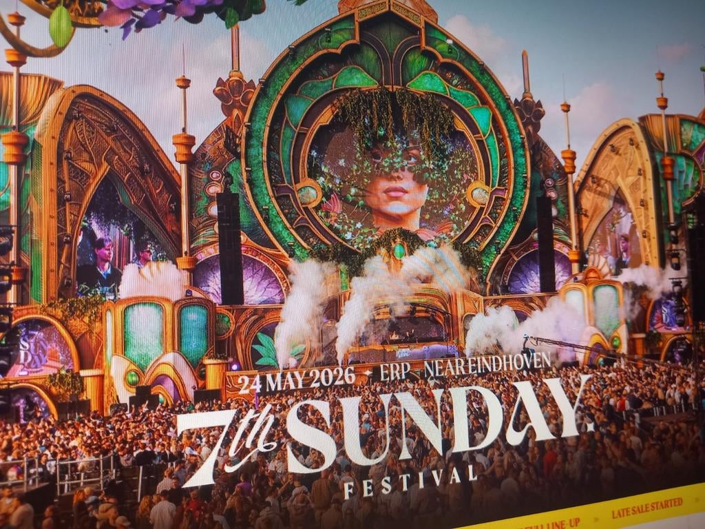 7th Sunday 2026 2x tickets, Twee personen