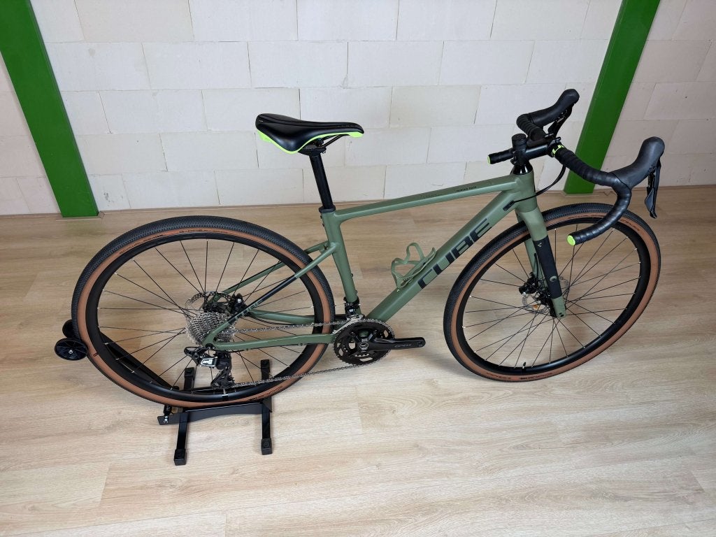 Cube Nuroad Race - Groen - Shimano GRX - XS, 28 inch, Cube, Niet ingevuld, Aluminium