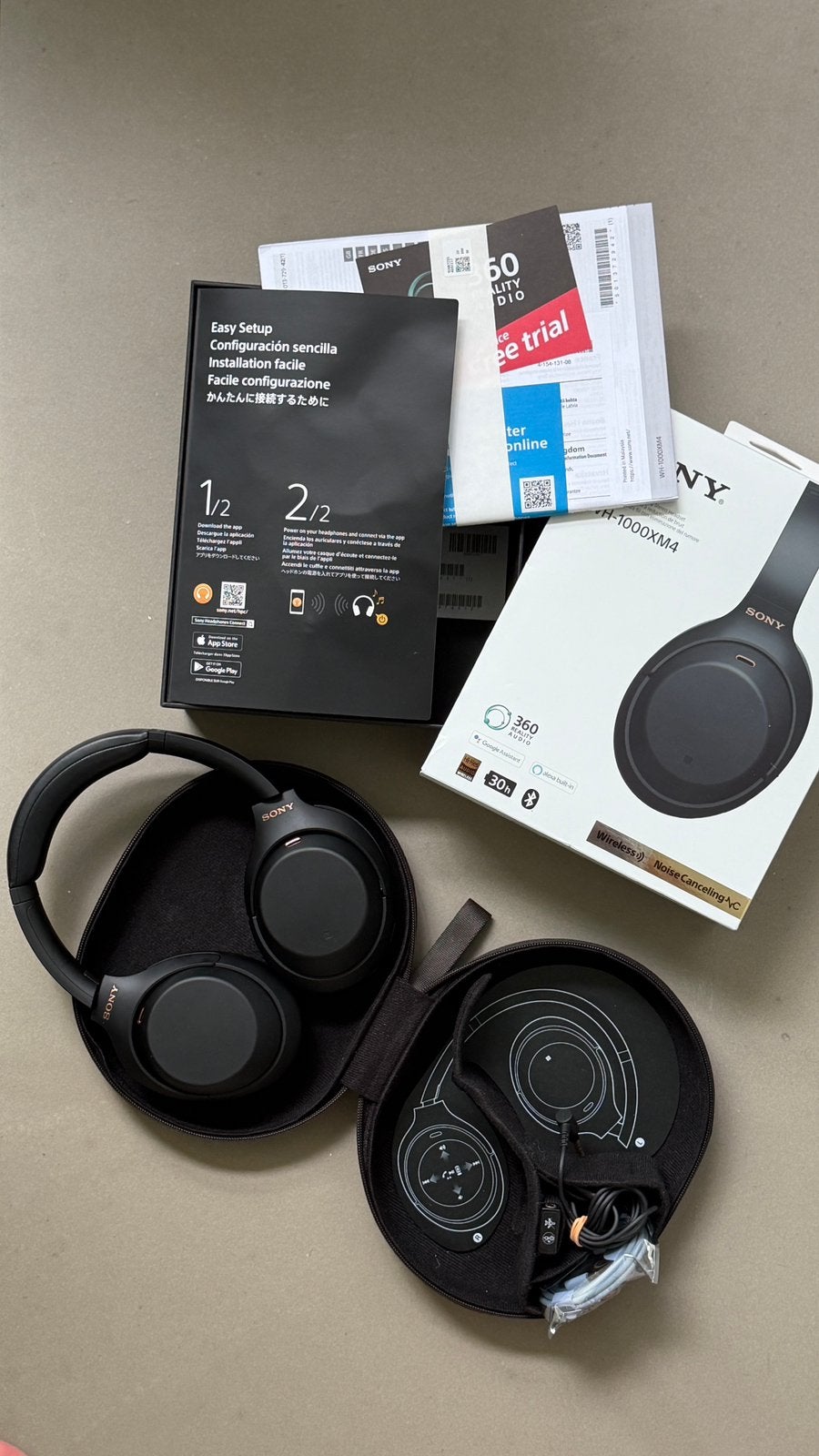 Sony WH-1000XM4 Noise Cancelling Koptelefoon