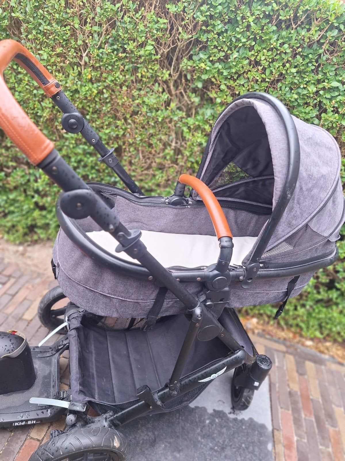 Alleen vandaag nog op te halen voor 50e! Kinderwagen met rei, Ophalen, Gebruikt, Overige merken, Met reiswieg