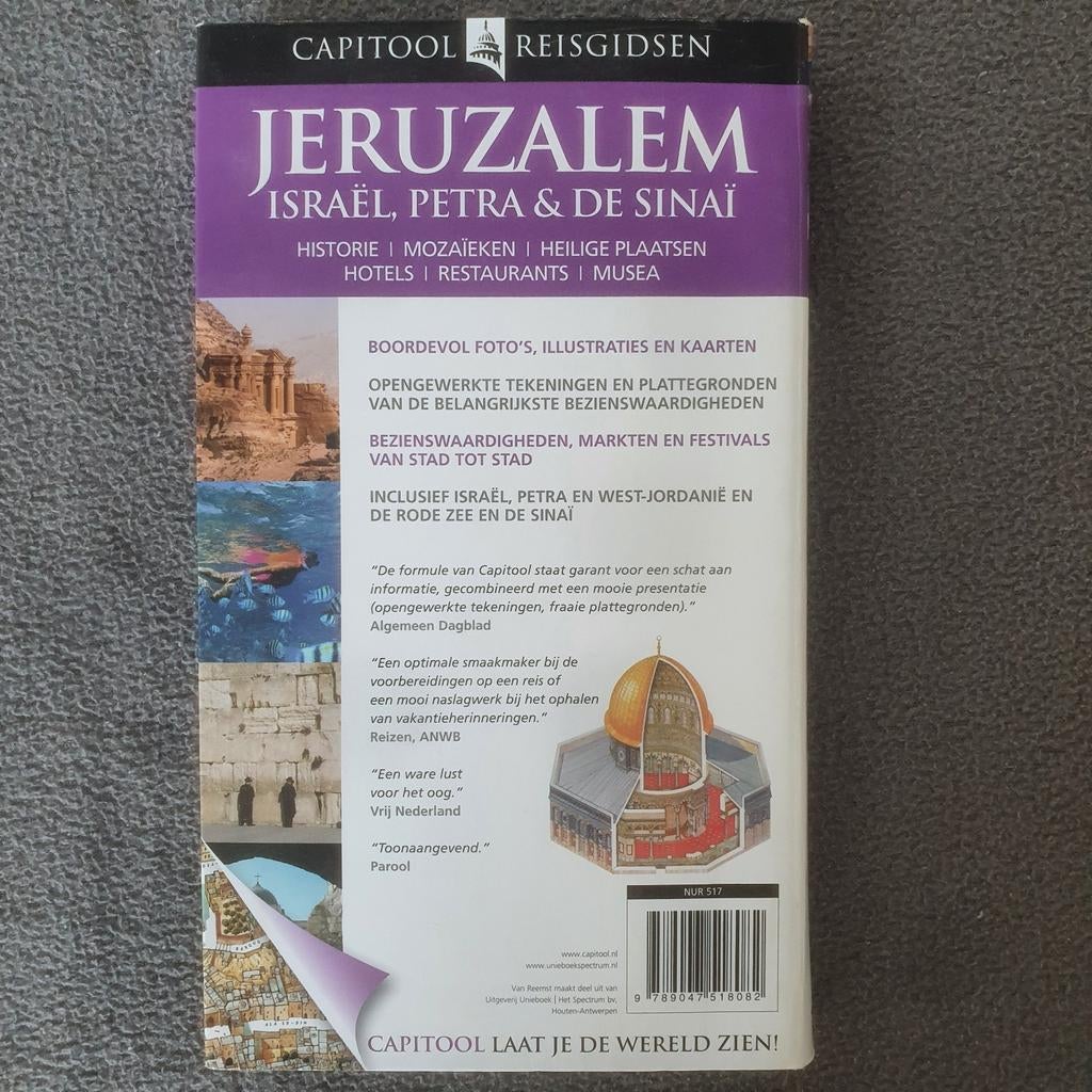 Capitool reisgidsen - Jeruzalem, Boeken, Gelezen, Capitool, Europa, Ophalen of Verzenden