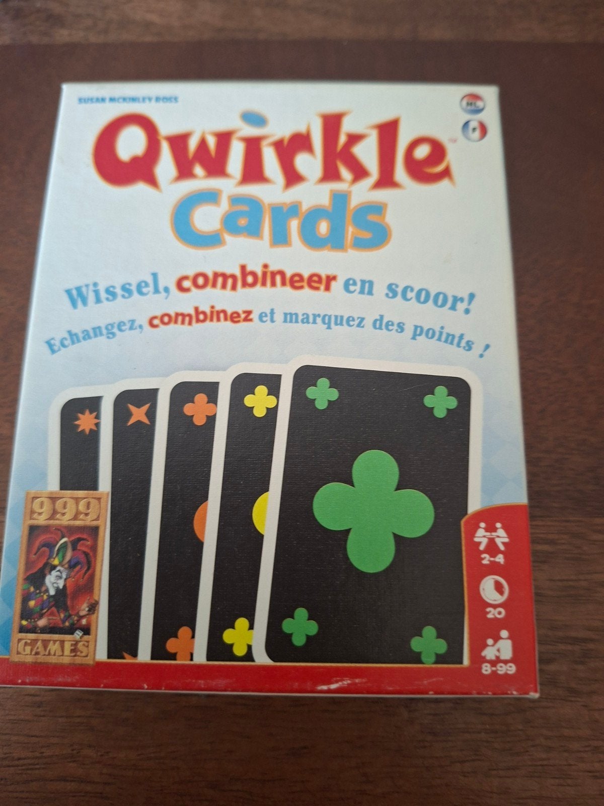 Zgan spel Qwirkle, Ophalen of Verzenden, Zo goed als nieuw