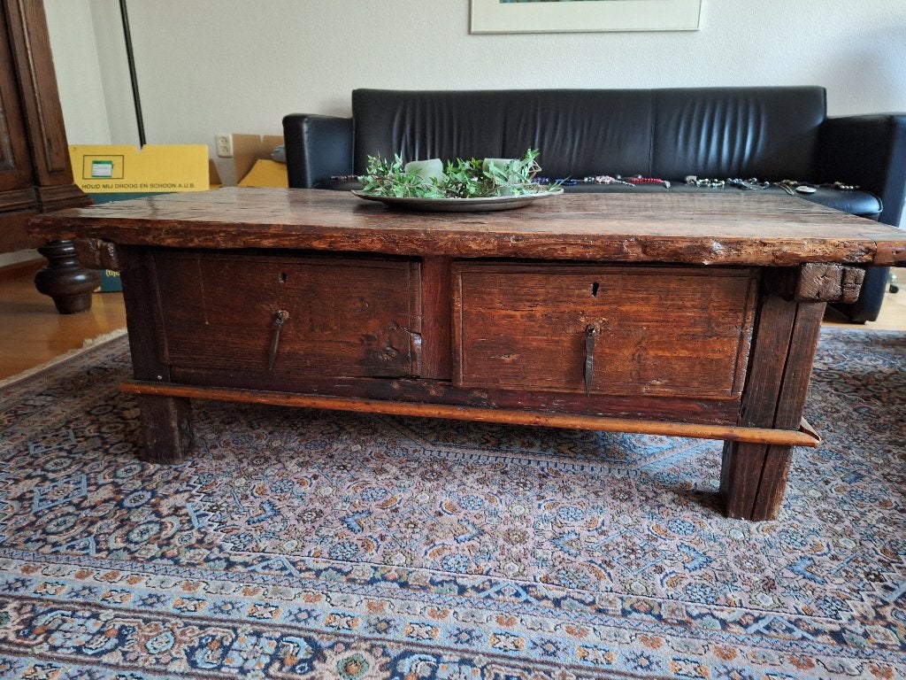 Antieken salontafel, Antiek en Kunst, Antiek | Meubels | Kasten, Ophalen
