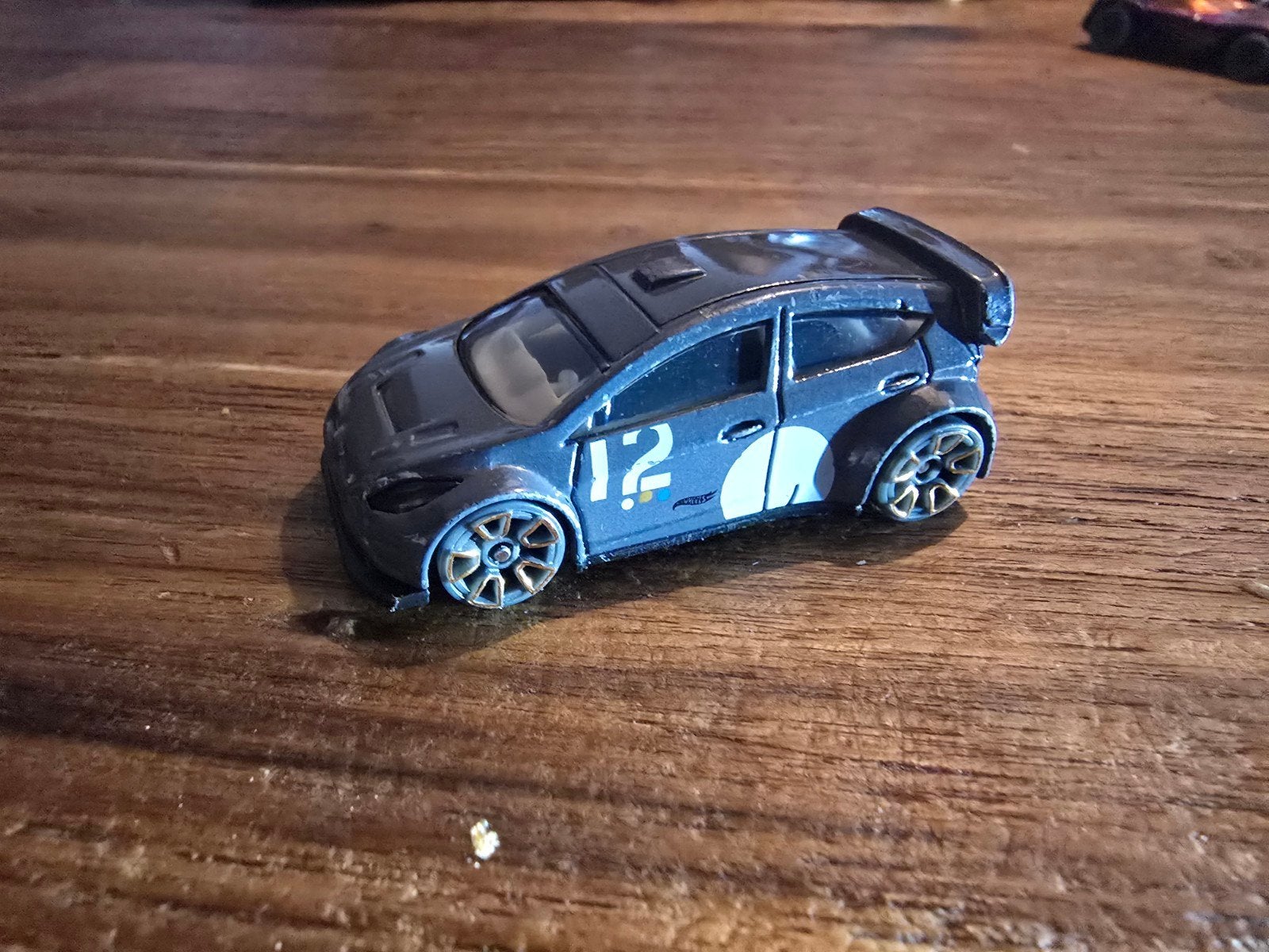 Hot Wheels Ford Fiesta 2011 - Grijs Rally Auto, Ophalen of Verzenden, Gebruikt
