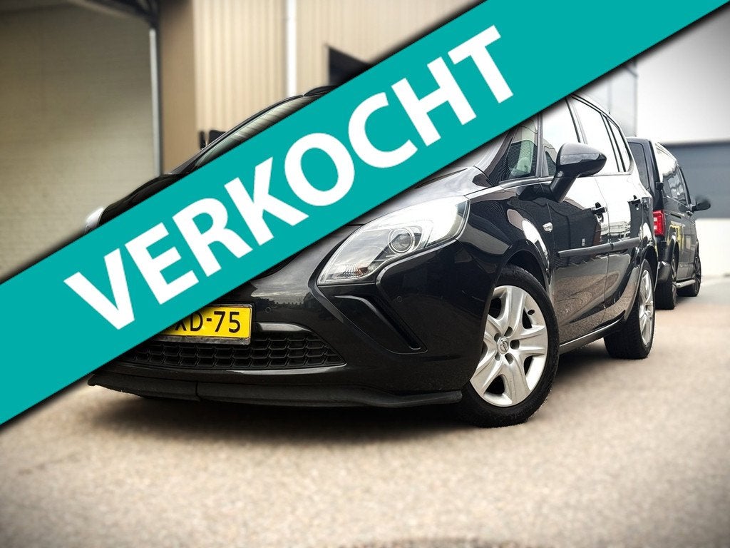 Opel Zafira Tourer 1.4 Rhythm|Navi|Cruise|Trekhaak, Auto's, Opel, Gebruikt, Huisgarantie, 4 cilinders, Met garantie (alle)