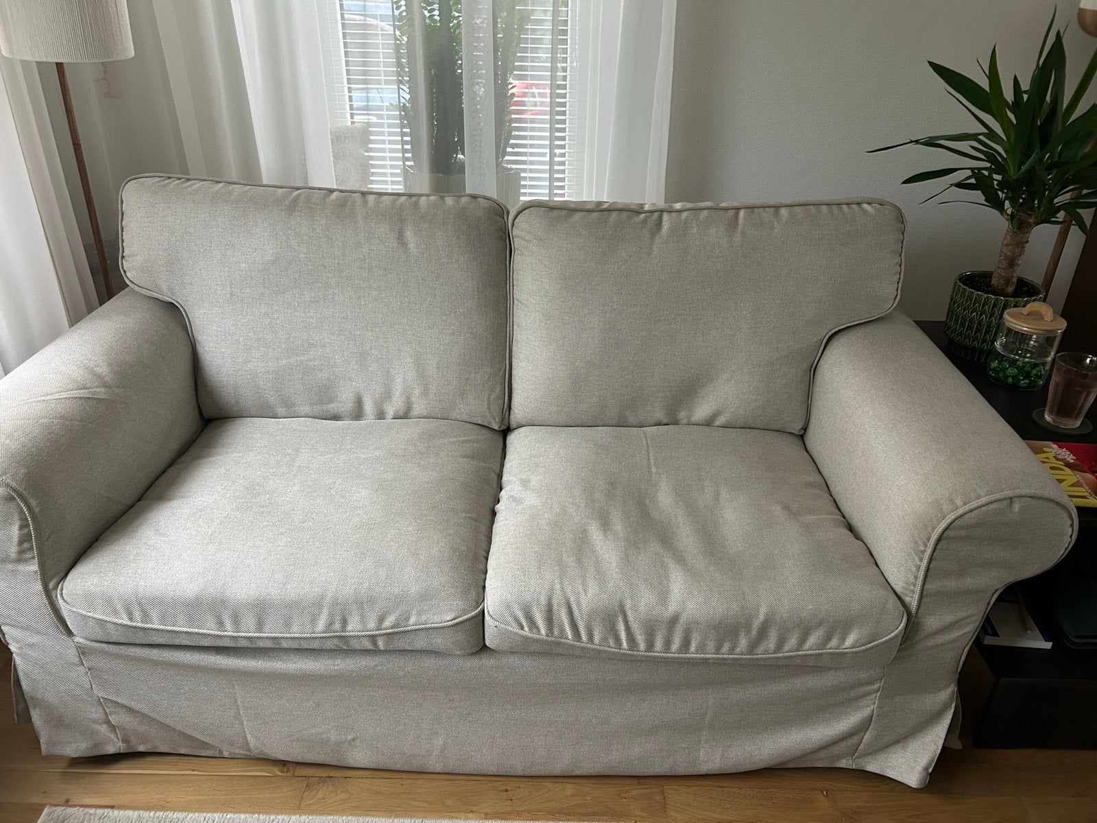 IKEA Ektorp 2-zitsbank - Zo goed als nieuw, Ophalen, 150 tot 200 cm, Tweepersoons, 75 tot 100 cm