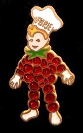Tielse Flipje- Betuwe broche -100% gaaf, Verzamelen, Speldjes, Pins en Buttons, Verzenden, Nieuw, Merk, Speldje of Pin