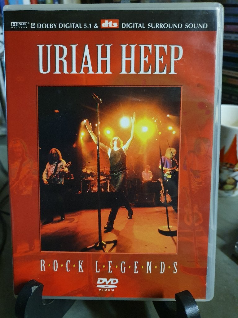 Uriah Heep Rock legends DVD, Alle leeftijden, Ophalen, Zo goed als nieuw