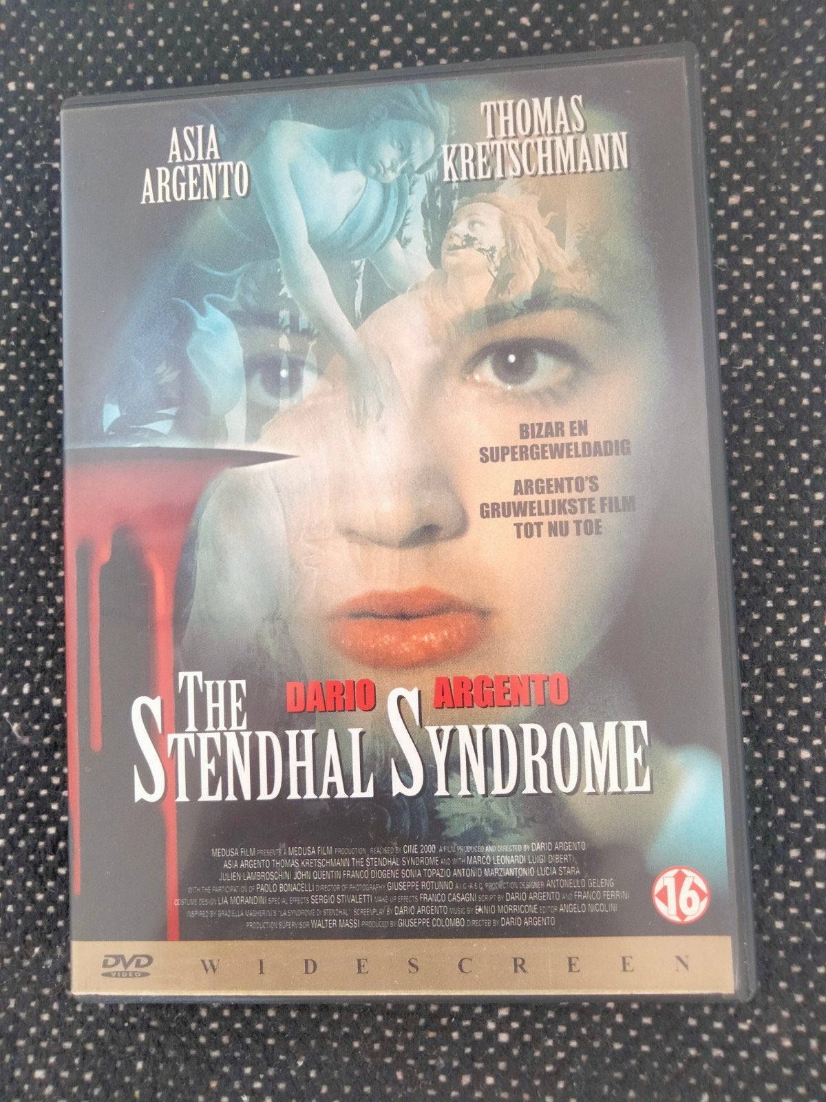 The Stendhal Syndrome DVD - Dario Argento Horror, Cd's en Dvd's, Ophalen of Verzenden