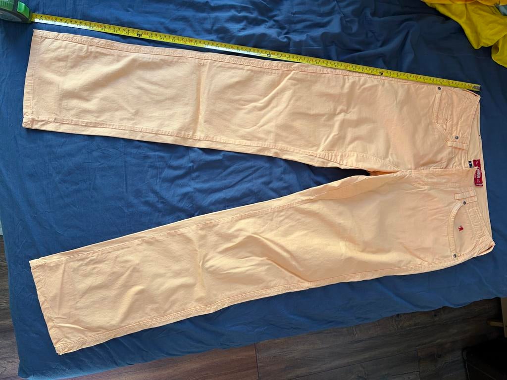 Jaggy zomerbroek - Licht oranje - Maat 33/34, Ophalen of Verzenden, Gedragen, Overige maten, Oranje