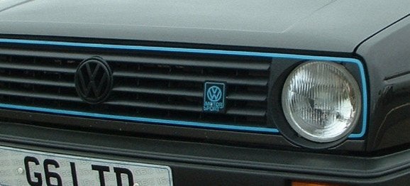 Zeer exclusieve VW Limited Motorsport emblemen voor-achter, Ophalen of Verzenden