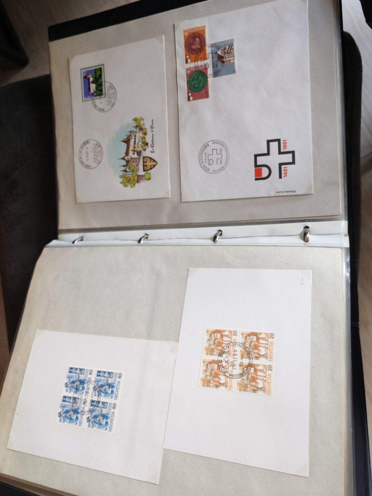 dikke klapper enveloppen poststukken Zwitserland (2/2), Ophalen of Verzenden, Buitenland