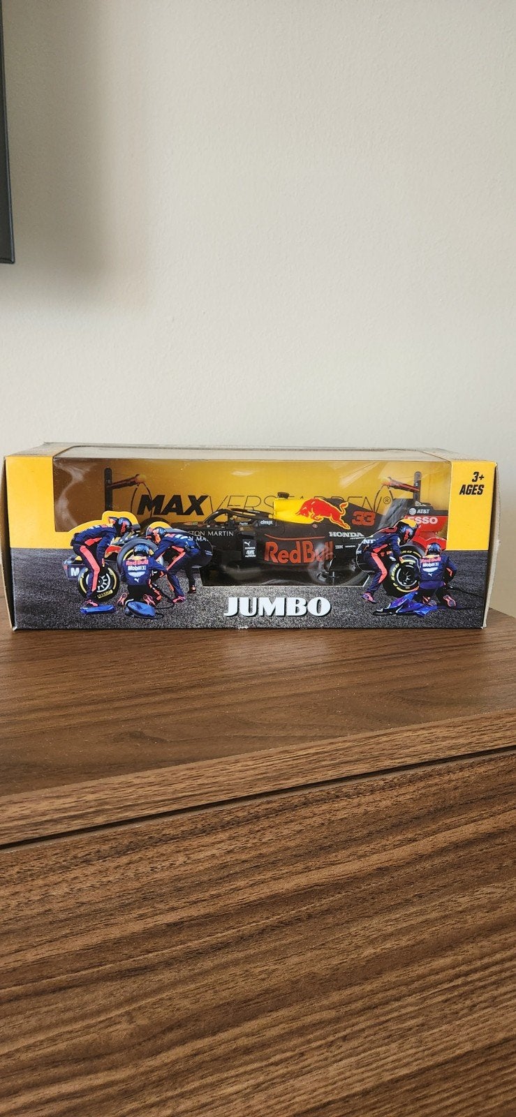 Max Verstappen Red Bull Racing F1 modelauto Jumbo, Ophalen of Verzenden, Nieuw, Overige typen