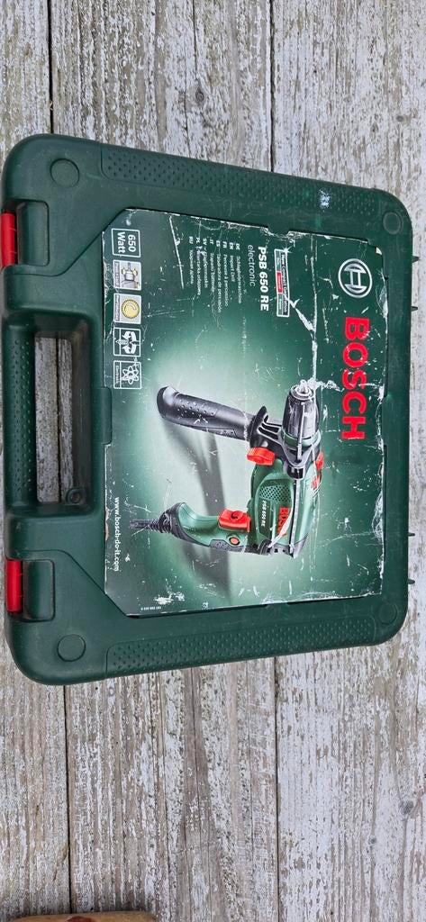 Bosch PSB 650 RE boormachine, Ophalen of Verzenden, Boormachine