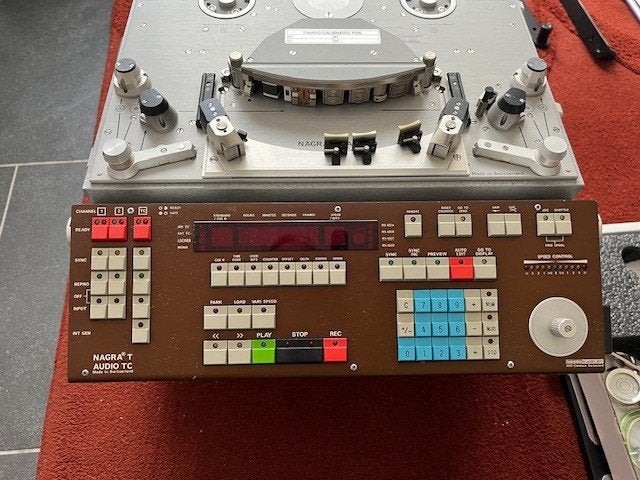 Nagra T, Ophalen, Bandrecorder