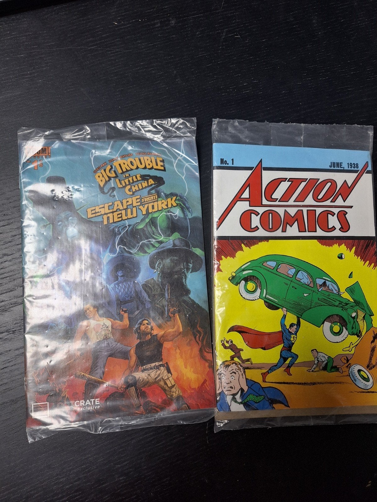 Lootcrate 2016 action comics DC met certificaat, Ophalen, Amerika, Lootcrate, Nieuw