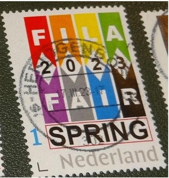 FilaFair - 2023 - Spring - Persoonlijk, Verzenden, Na 1940, Gestempeld