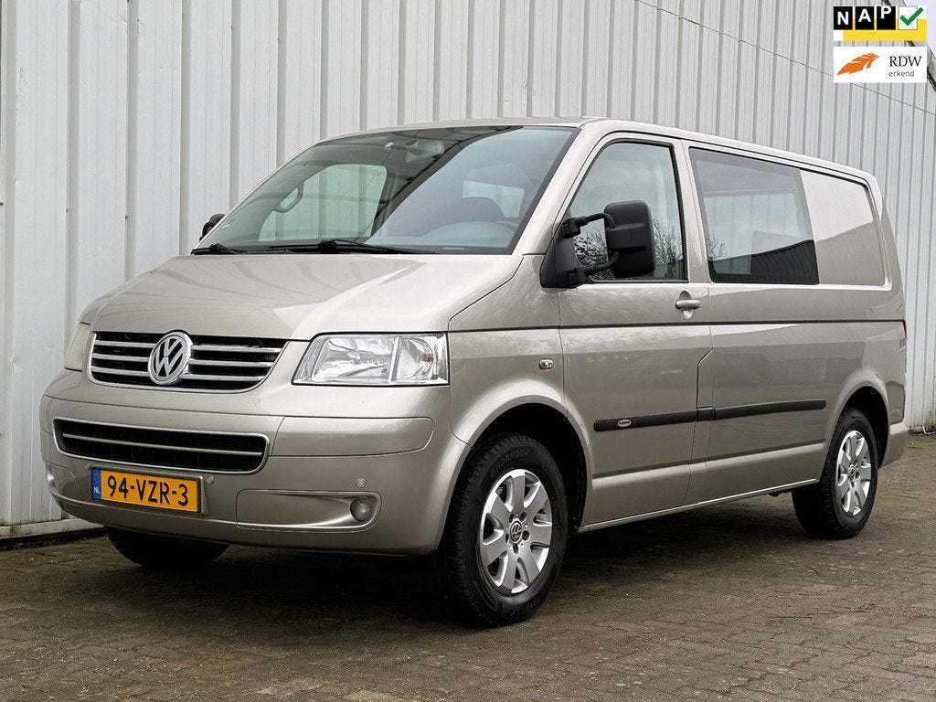 Volkswagen Transporter T5 2.5 TDI 300 96 kW T-edition Marge, Voorwielaandrijving, Stof, Gebruikt, Volkswagen