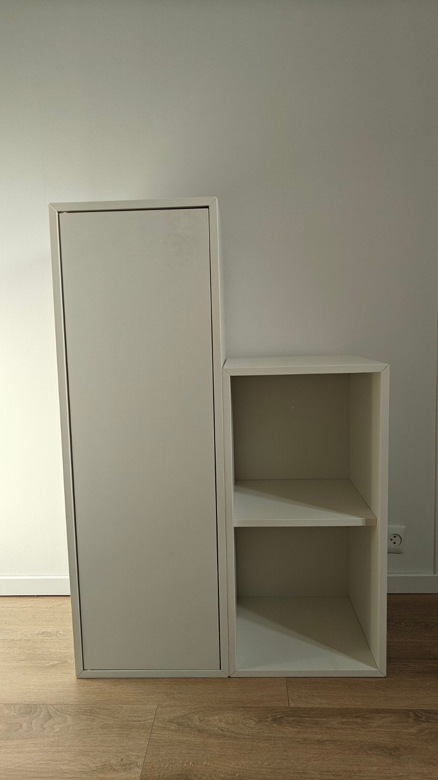 Ikea Eket kast 2x wit, Huis en Inrichting, Ophalen, Zo goed als nieuw