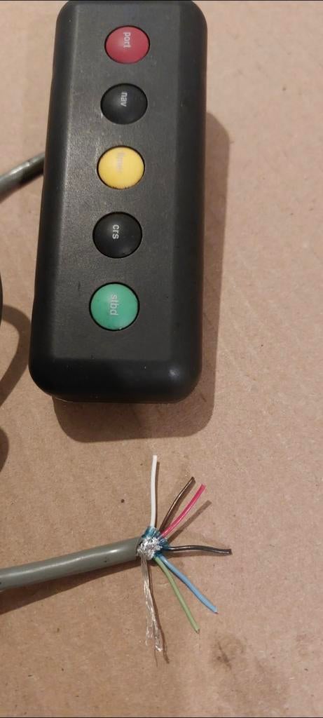 KVH Azimuth sailcomp 103Ac remote keypad, Ophalen of Verzenden, Zo goed als nieuw, Kabel of Apparatuur