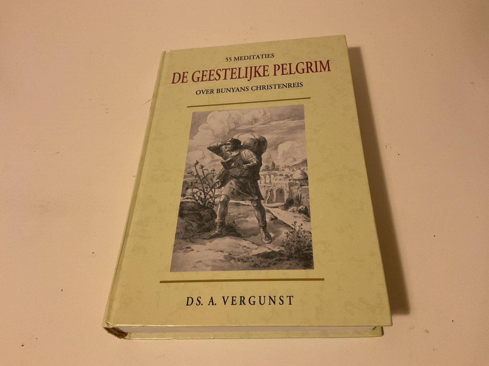 Ds. A. Vergunst, De geestelijke pelgrim Bunyans Christenreis, Boeken, Ophalen of Verzenden, Zo goed als nieuw, A. Vergunst
