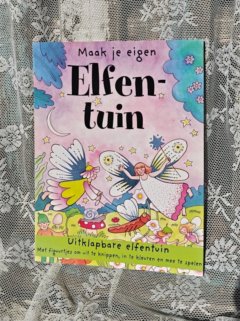 Elfentuin Knutselboek knutselen Elfjes kleuren en maken, Ophalen of Verzenden, Zo goed als nieuw