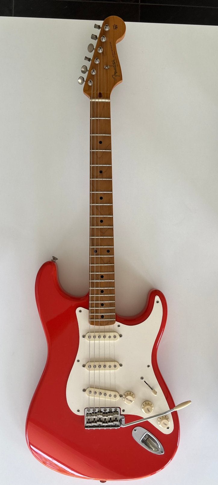 Fender Stratocaster classic series 50s Mexico FSR 2004, Ophalen, Zo goed als nieuw