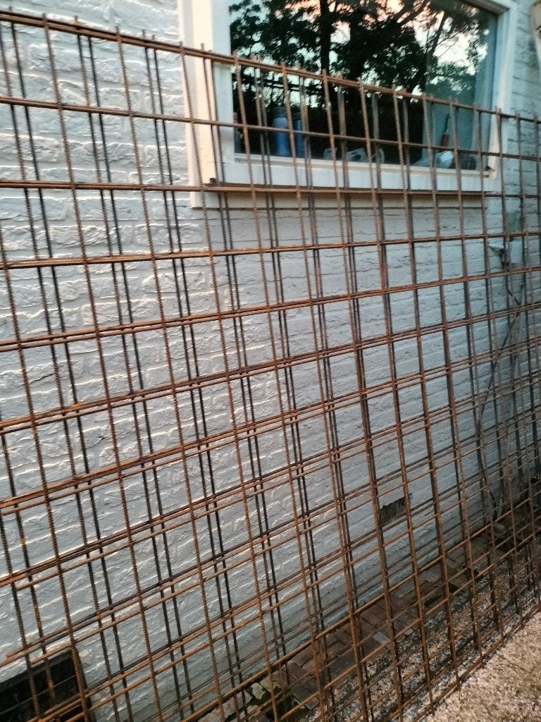 Betonmatten  300x200 cm, Ophalen, Nieuw, IJzer