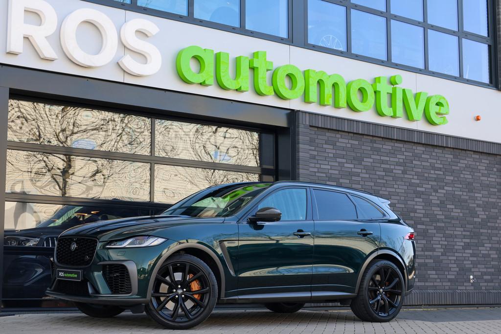 Jaguar F-Pace 5.0 V8 S/C AWD SVR | UNIEK! | DEALER ONDH | CO, Auto's, Jaguar, Bedrijf, Te koop, F-Pace, 360° camera, 4x4, ABS