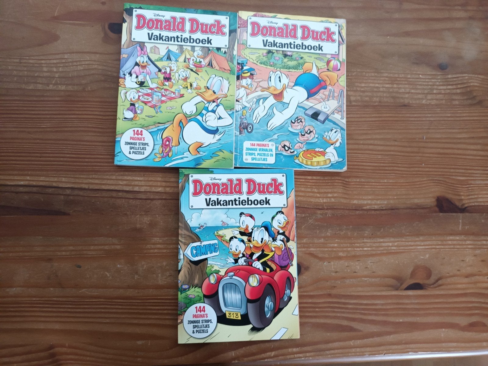 Donald Duck Vakantieboeken - Set van 3, Ophalen of Verzenden