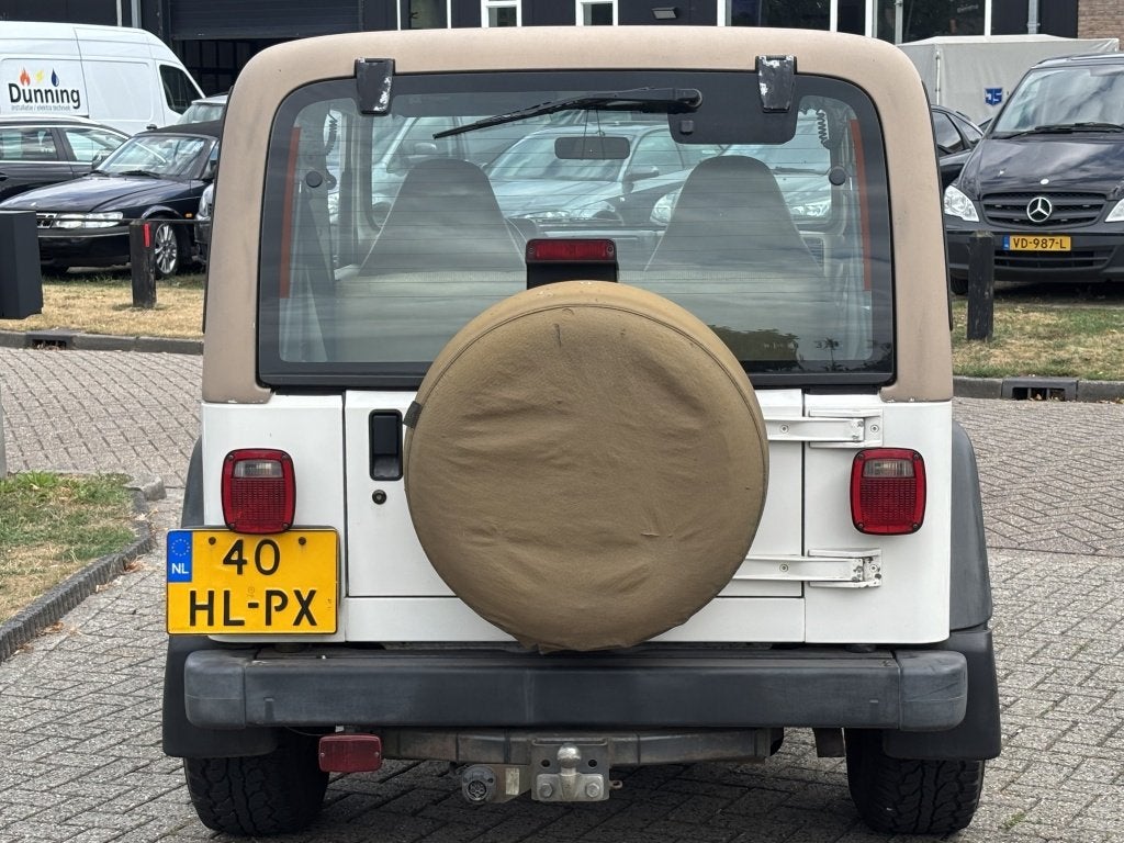 Jeep Wrangler 2.5i Softtop Sahara Cabrio 1999 Benzine 4X4, foto 6
