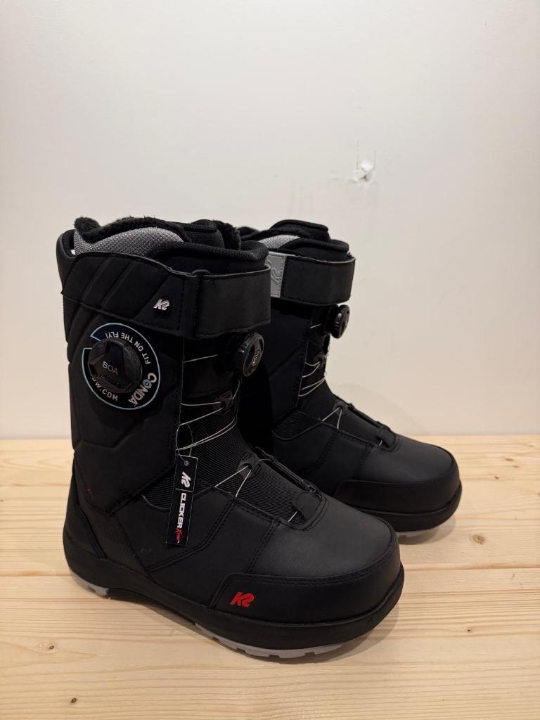 K2 Maysis Snowboardschoen + Clicker binding maat US 9 (EU42)