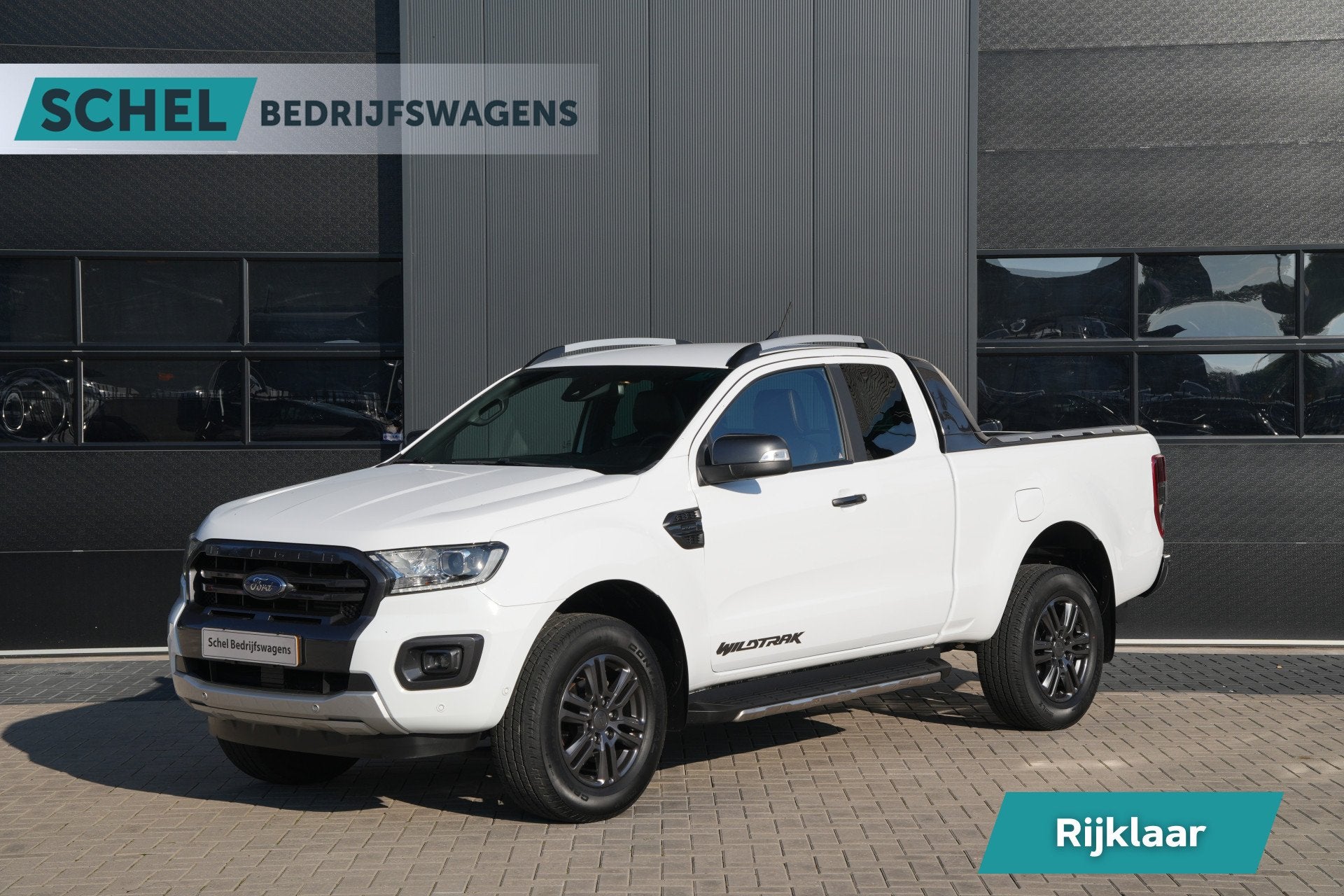 Ford Ranger 2.0 EcoBlue Wildtrak Supercab 213pk - 3.5t Trekh, Automaat, Gebruikt, 4 cilinders, Wit