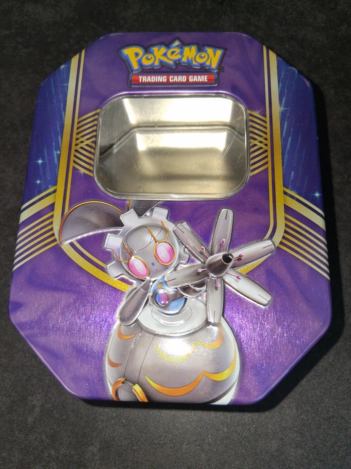 Pokémon Blik met Magearna-EX (leeg), Ophalen of Verzenden, Nieuw, Meerdere kaarten