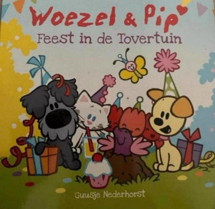 Woezel & Pip: Feest in de Tovertuin - Guusje Nederhorst, Ophalen of Verzenden, Gelezen