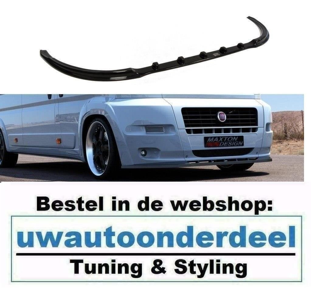 Maxton Design Spoiler Lip Splitter Voor Fiat Ducato MK3, Auto diversen, Verzenden