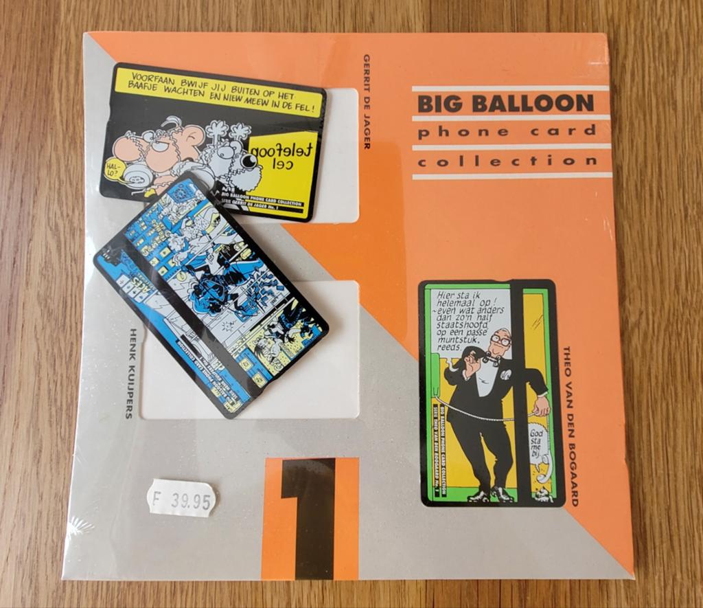Big Balloon telefoonkaarten oa serie Gerrit de Jager, Verzamelen, Ophalen of Verzenden, Overige figuren, Nieuw, Overige typen