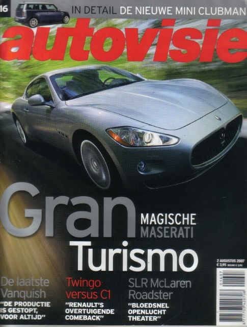 Autovisie 16 2007 : Mini Cooper Clubman - Mazda CX-7 - Audi, Ophalen of Verzenden, Gelezen, Algemeen