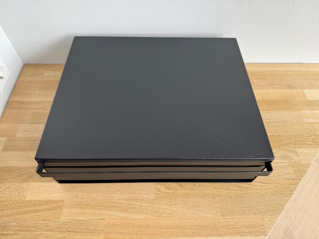 Yamazaki Tower Sliding Countertop Tray met lade – zwart, Ophalen of Verzenden, Zwart, Metaal, Overige merken