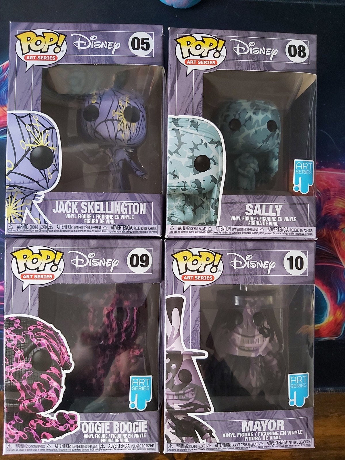 Funko Pop! Art Series The Nightmare Before Christmas set, Ophalen of Verzenden, Zo goed als nieuw