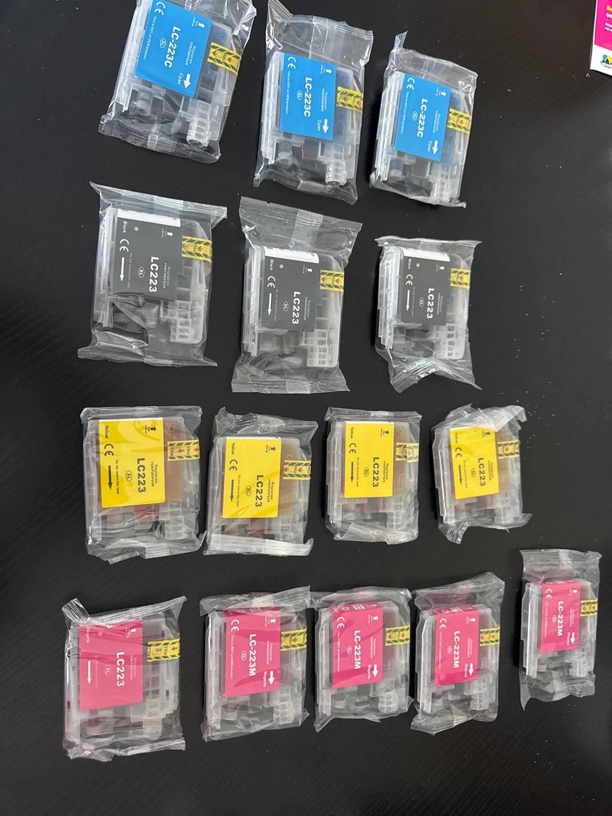 Inktpatronen LC-223/LC-223C/LC-223M/LC-223Y/LC-223BK XL, Ophalen, Nieuw, Cartridge