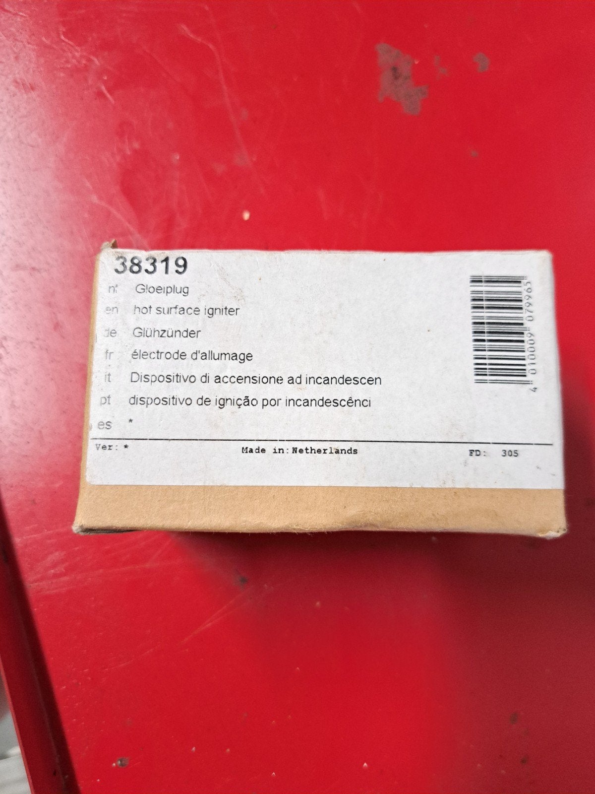 Nefit gloeiplug . Ontsteker. 38319, Ophalen of Verzenden, Nieuw, Detector, Sensor of Melder, Overige soorten