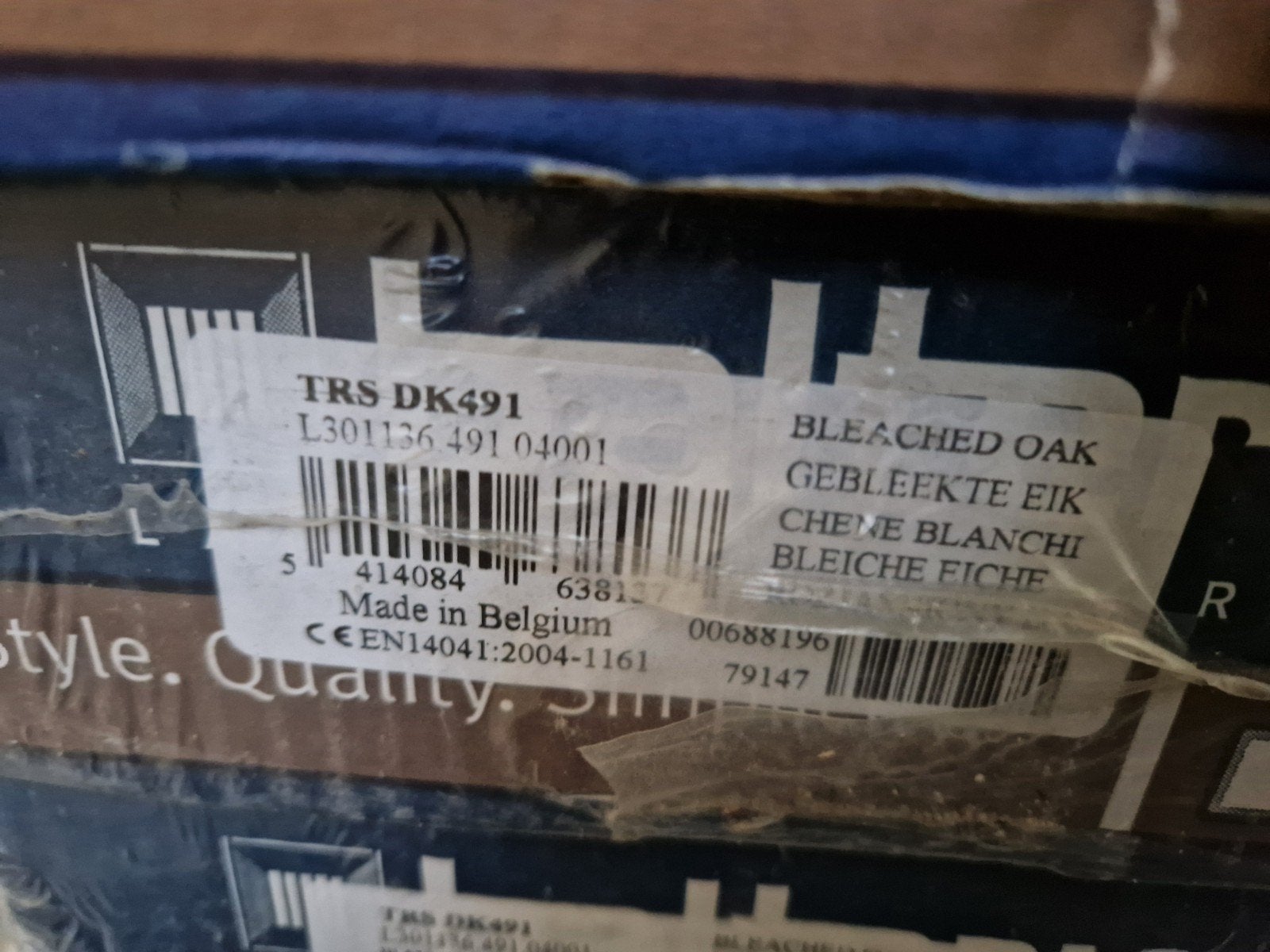 Gezocht restant Balterio laminaat TRS DK491 Bleached Oak, Ophalen, 50 tot 150 cm, Nieuw, 10 m² of meer