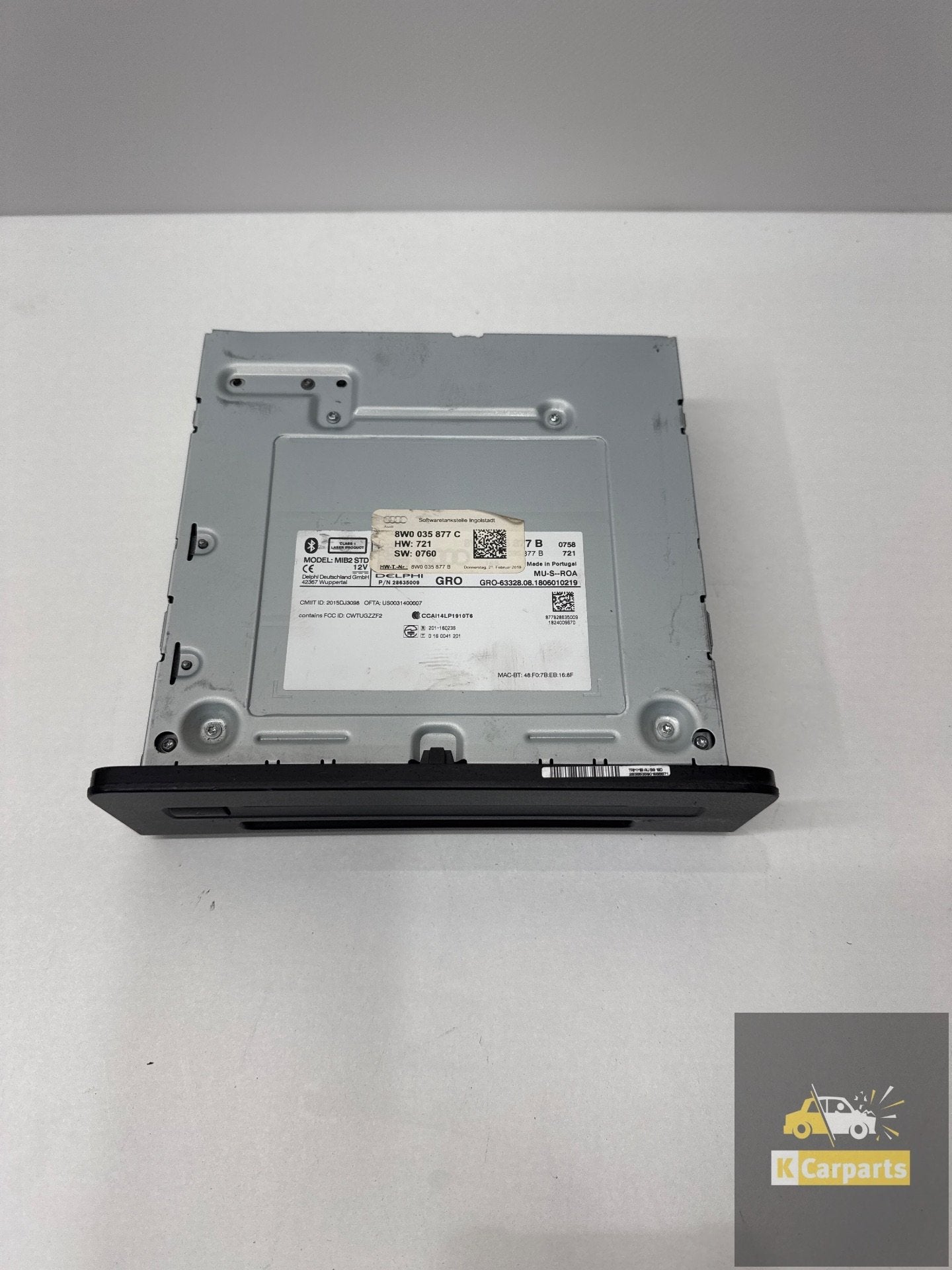 NAVIGATIE MODULE MIB2 GPS COMPUTER AUDI A4 B9 8W0035877C, Gebruikt, AUDI AG, Auto-Union-Strasse 1
85045  Ingolstadt, DE, Kundenbetreuung@audi.de