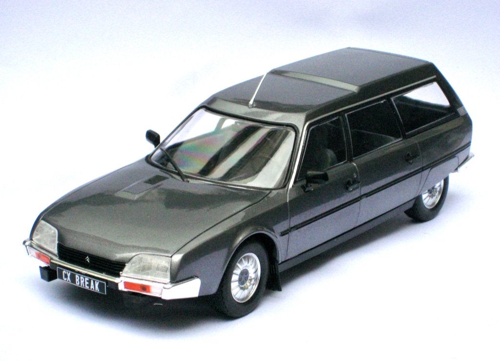 Citroen CX Break familiale grijs metallic Whitebox 1:24, Ophalen of Verzenden, Nieuw, Auto, Overige merken