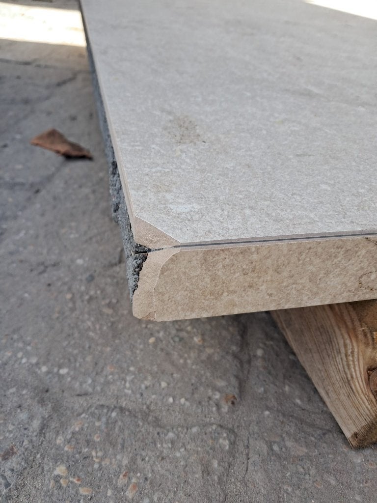 Geoceramica 100x100x4 met neus, Ophalen, Keramiek, Nieuw, Minder dan 5 m²