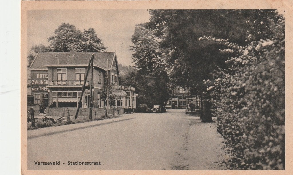 Varsseveld (Gld) - Stationsstraat., Ophalen of Verzenden, 1940 tot 1960, Gelopen, Gelderland