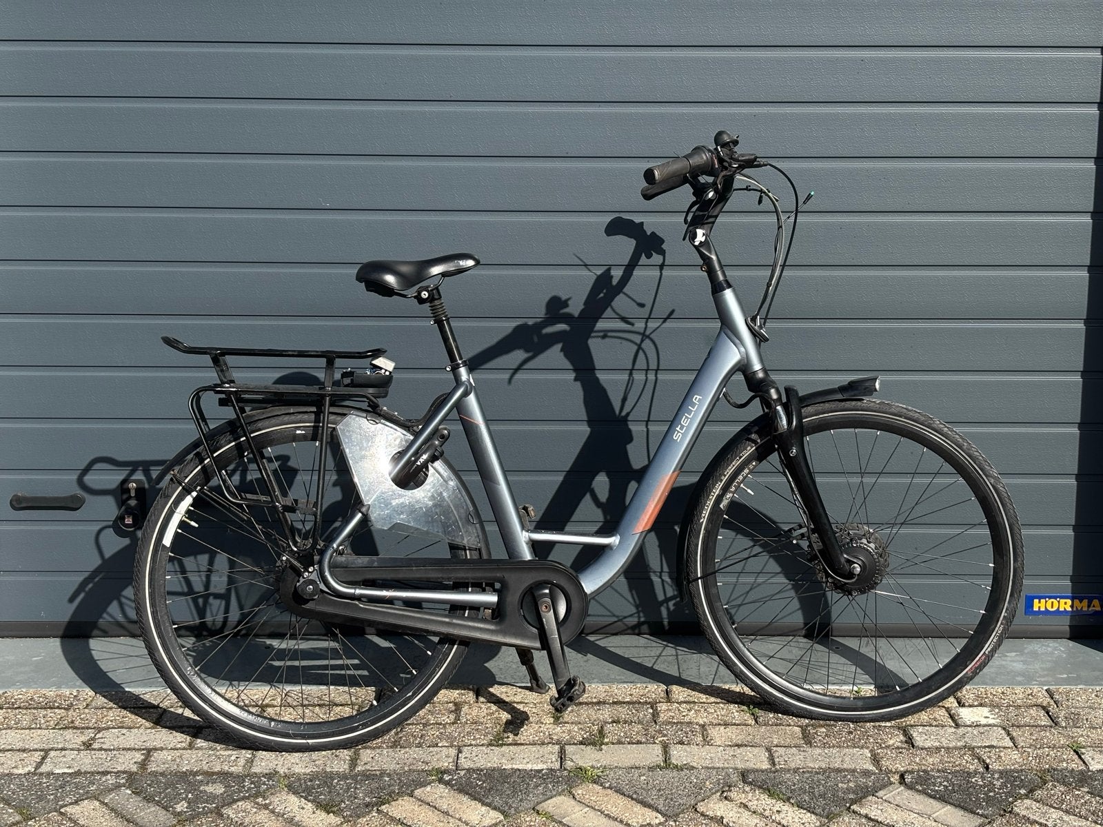 Stella e-bike met voorwielmotor en 7 versnellingen, Fietsen en Brommers, Gebruikt, 51 tot 55 cm, 50 km per accu of meer, Ophalen